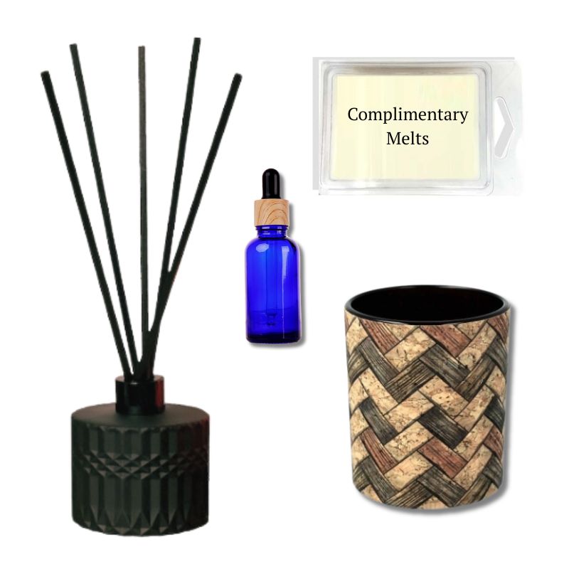 Essential Collection Cork Weave (Ltd Ed) + Free Melts  - Choose scent